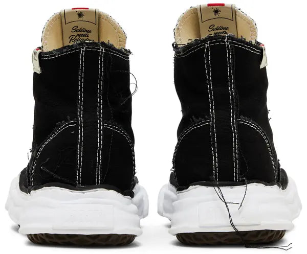 Maison Mihara Yasuhiro Peterson OG Sole Canvas High ‘Black White’ Sneakers