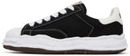 Maison Mihara Yasuhiro Blakey OG Sole Canvas Low ‘Black White’ Sneakers