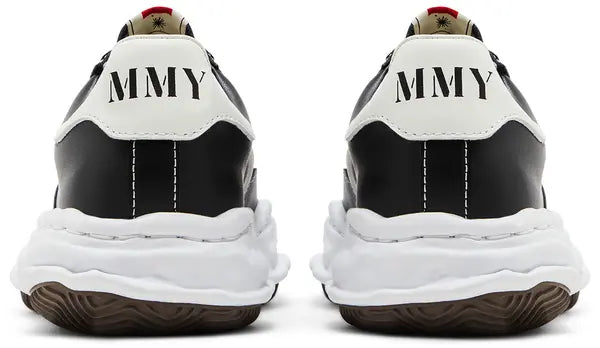Maison Mihara Yasuhiro Blakey OG Sole Leather Low ‘Black White’ Sneakers