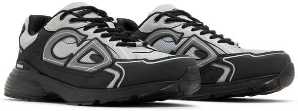 Dior B30 ‘Reflective CD30 – Grey Anthracite’ Sneakers – Luxury Performance Trainers
