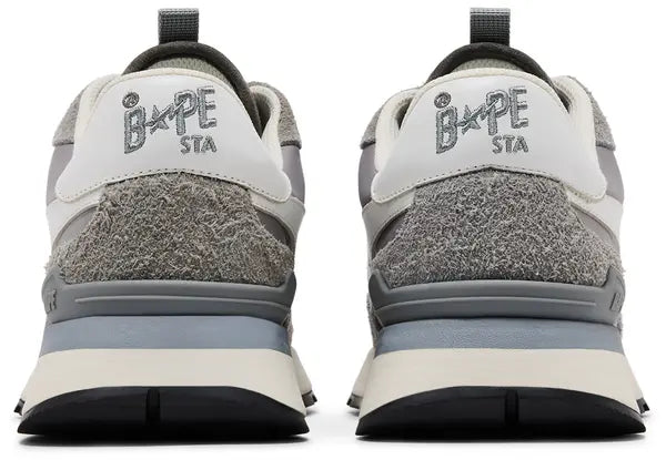 BAPE Roadsta Express ‘Grey’ Sneakers – Premium Suede Streetwear Trainers