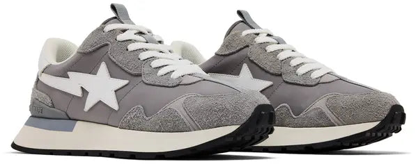 BAPE Roadsta Express ‘Grey’ Sneakers – Premium Suede Streetwear Trainers