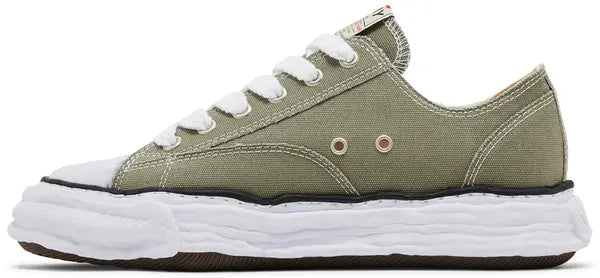 Maison Mihara Yasuhiro Peterson 23 OG Sole Canvas Low ‘Green’ Sneakers