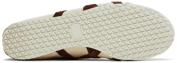Onitsuka Tiger Mexico 66 Vintage ‘Cream Burgundy’ Sneakers – Retro Trainers