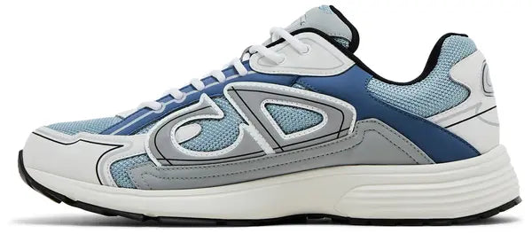 Dior B30 ‘Reflective CD30 – Light Blue Grey’ Sneakers – Luxury Performance Trainers