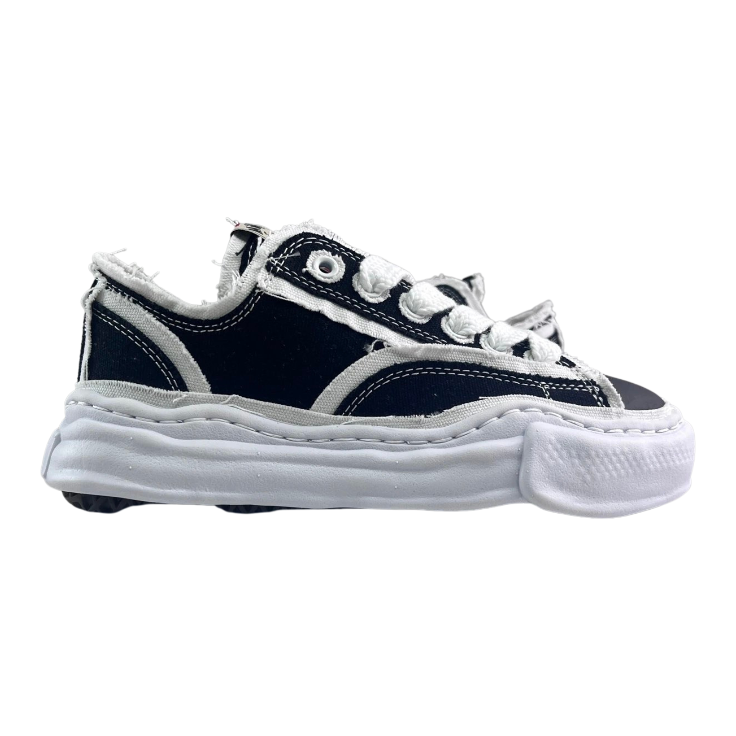 Maison Mihara Yasuhiro Men's White Peterson Low Contrast Trim
