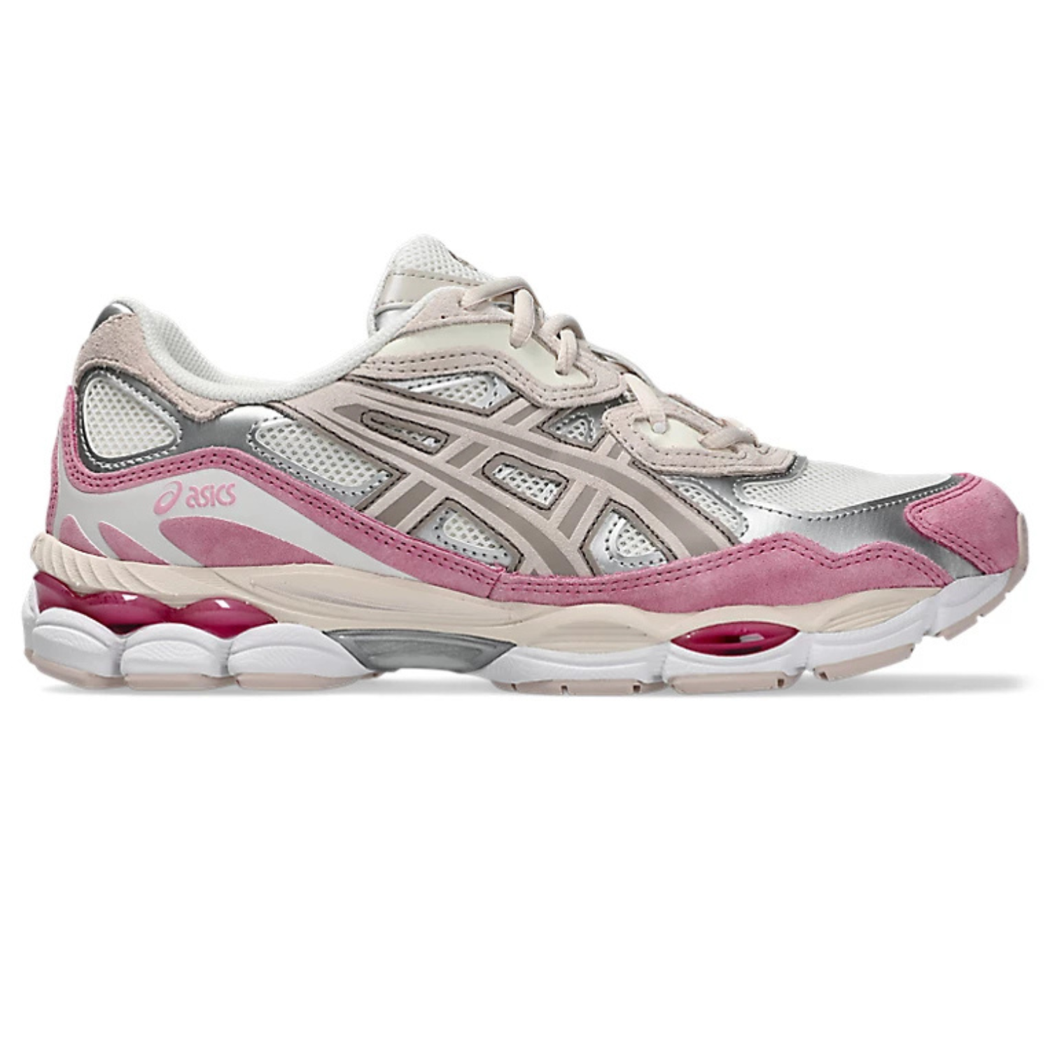 ASICS GEL-NYC Unisex Trainers – Cream / Pink