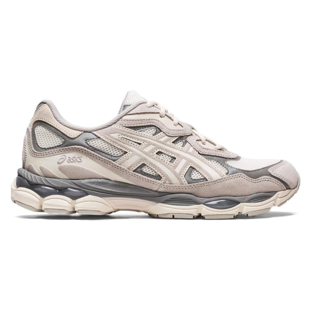 ASICS GEL-NYC Trainers – Cream / Grey