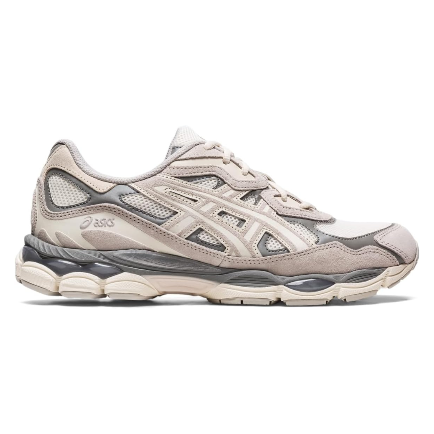 ASICS GEL-NYC Trainers – Cream / Grey