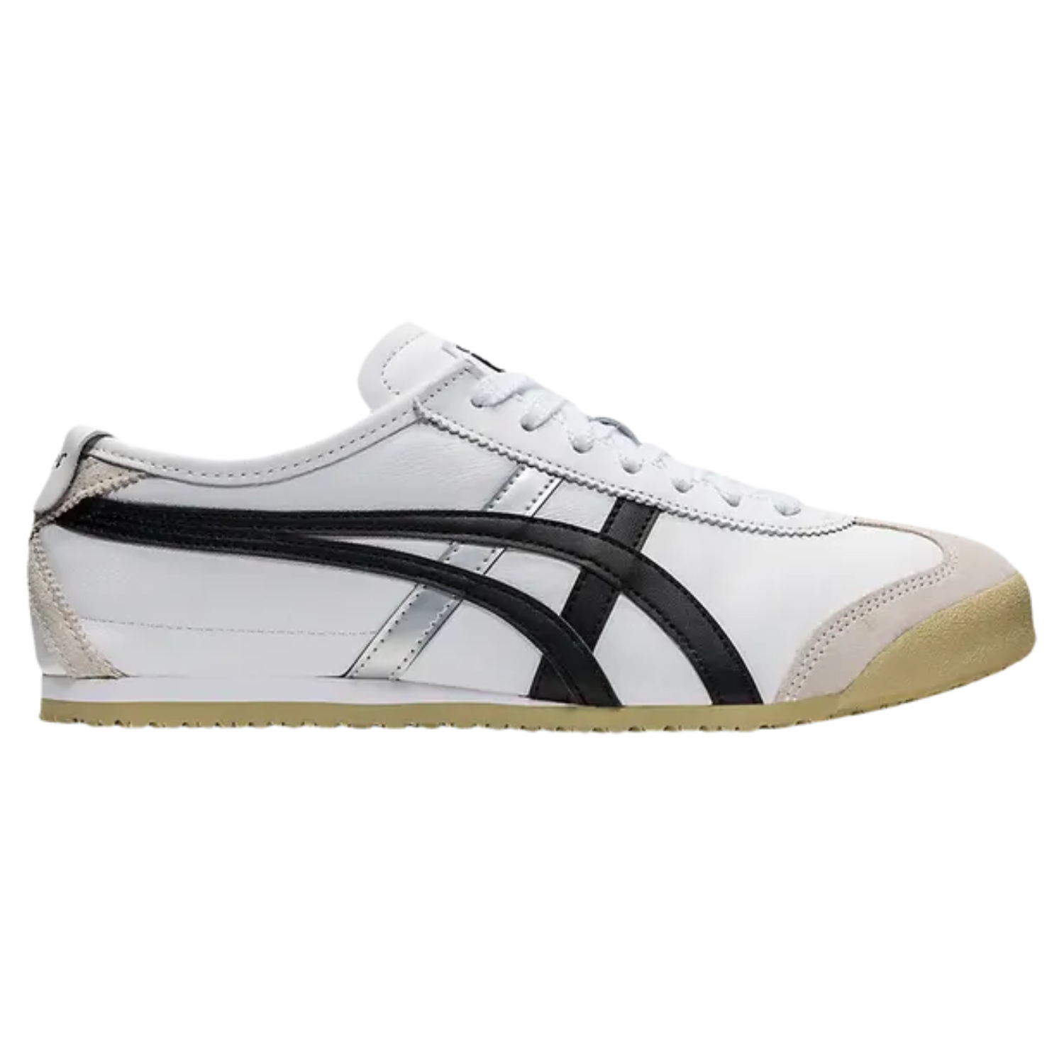 Onitsuka Tiger Mexico 66 ‘White Silver Black’ Sneakers – Retro Lifestyle Trainers