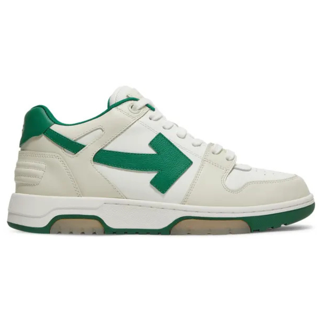 Off-White Out of Office Low ‘White Green’ Sneakers – Luxury Streetwear Trainers