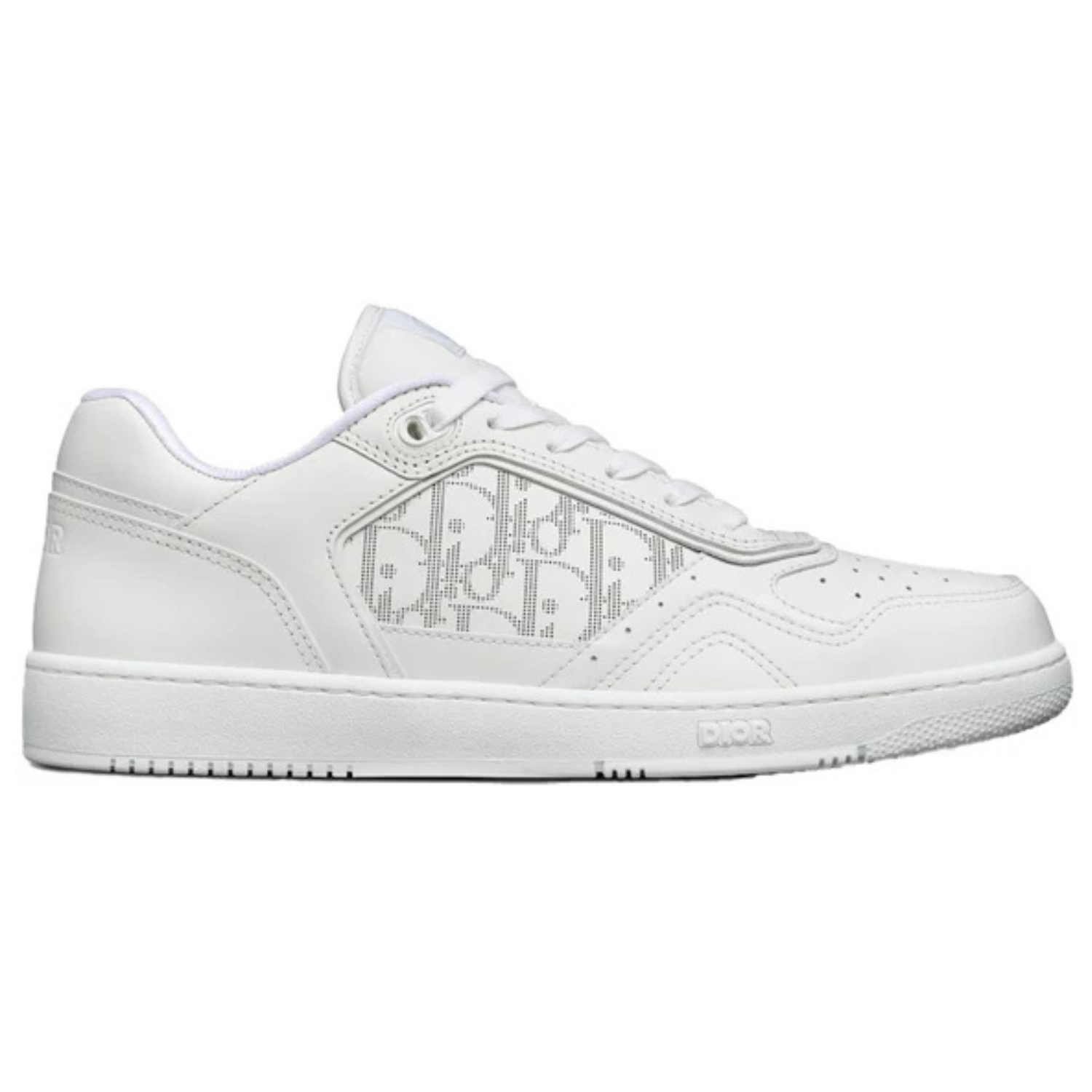 Dior B27 Low-Top White Calfskin