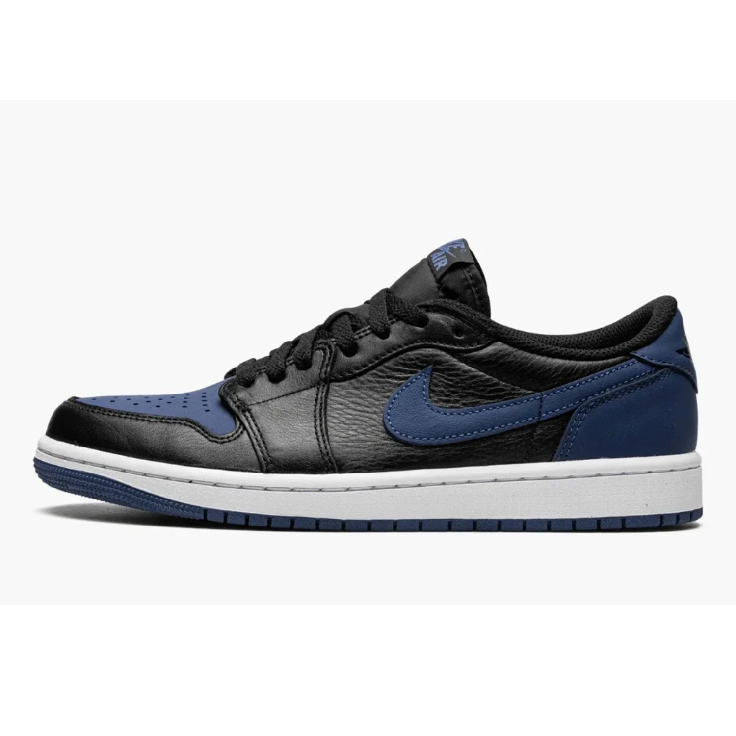 Air Jordan 1 Retro Low OG Mystic Navy Trainers – Premium Leather Men’s Sneakers