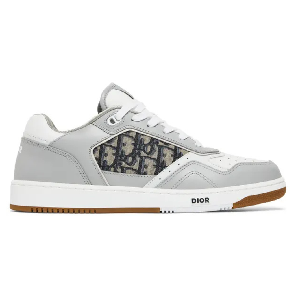 Dior B27 Low ‘Dior Oblique Galaxy – Grey Gum’ Sneakers – Luxury Designer Trainers