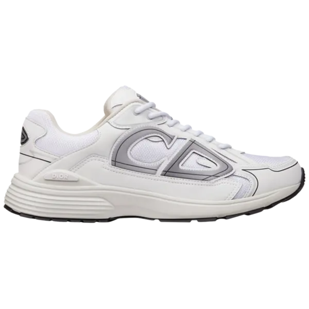 Dior B30 ‘White Grey’ Sneakers – Luxury Performance Runner Trainers