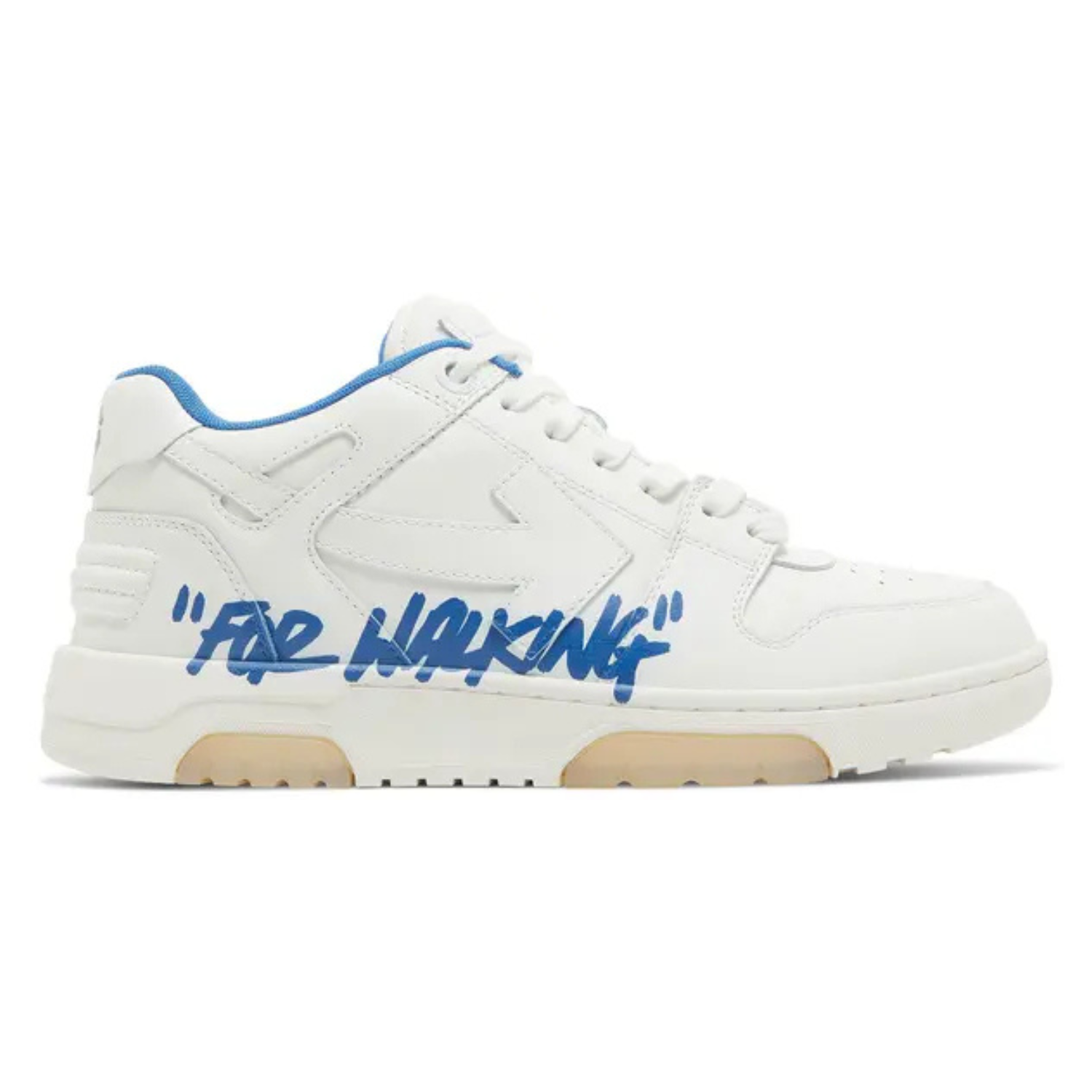 Off-White Out of Office Low ‘For Walking – White Blue’ Sneakers – Luxury Trainers