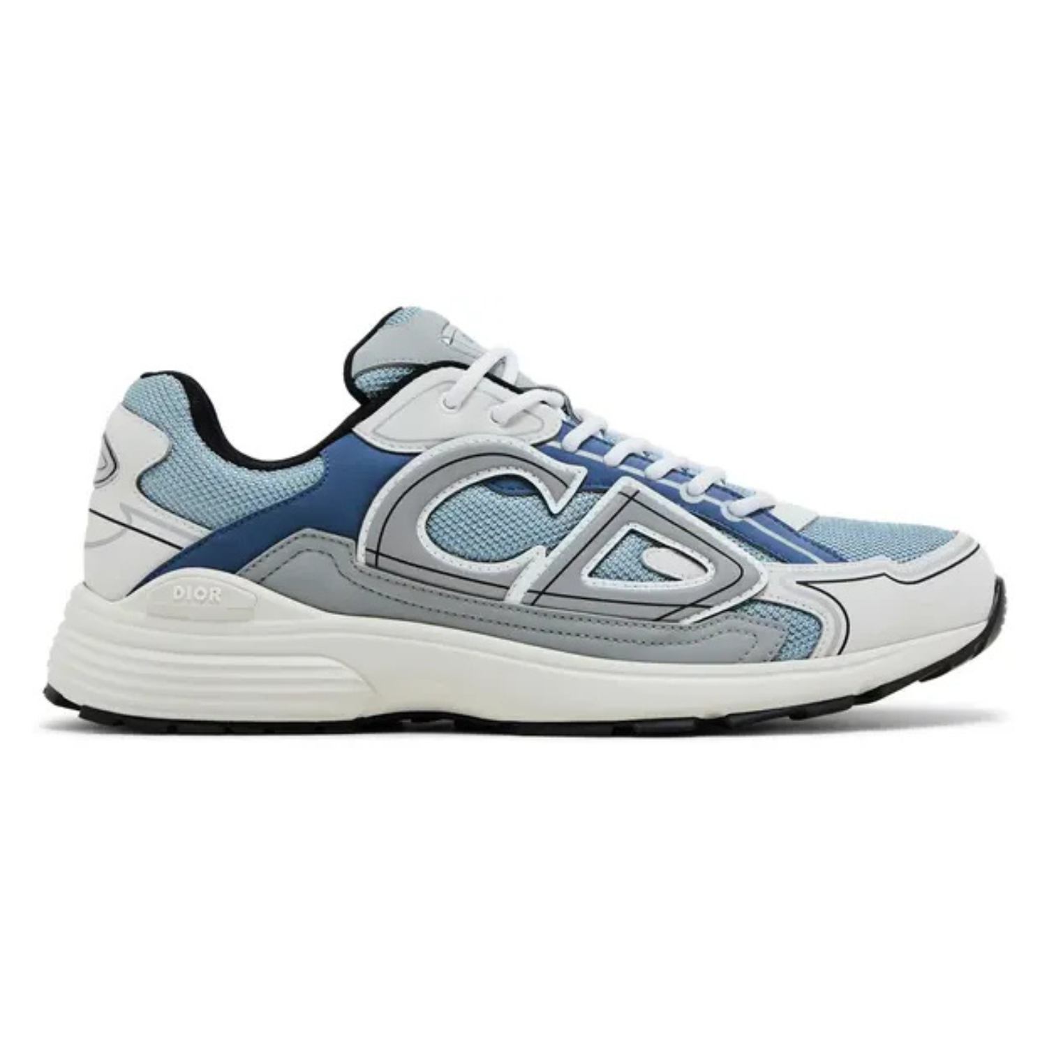Dior B30 ‘Reflective CD30 – Light Blue Grey’ Sneakers – Luxury Performance Trainers