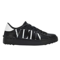 Valentino Garavani Open VLTN Logo ‘Black White’ Sneakers – Luxury Designer Trainers