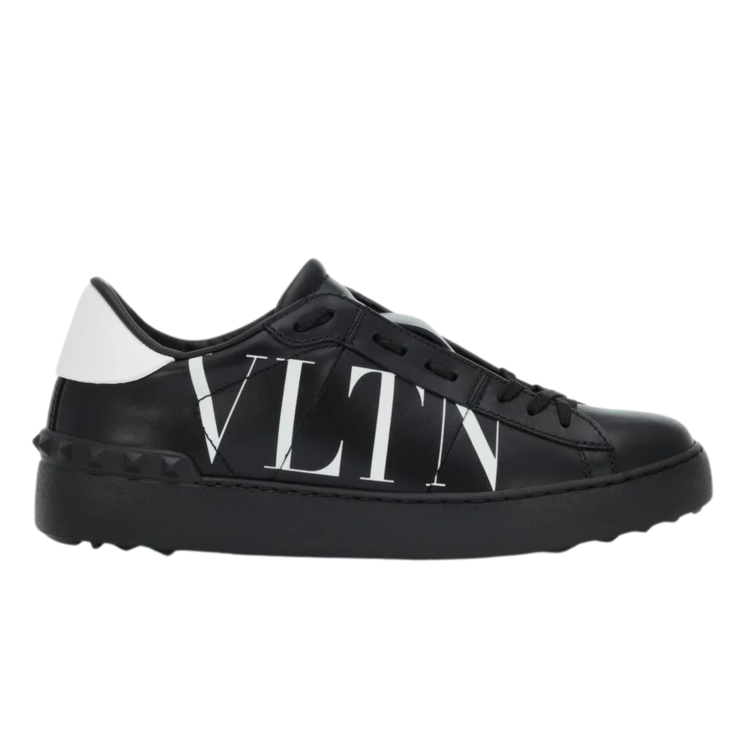 Valentino Garavani Open VLTN Logo ‘Black White’ Sneakers – Luxury Designer Trainers