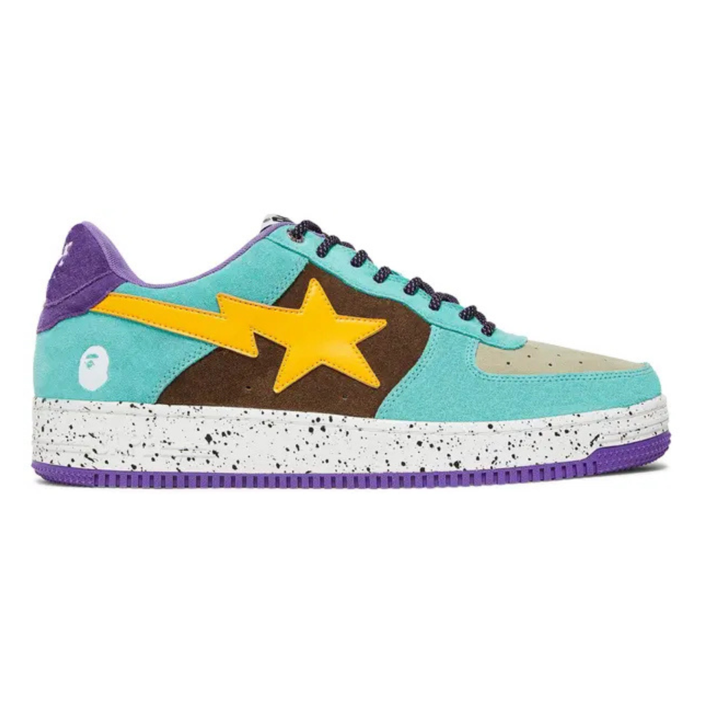 Bapesta #2 ‘Brown Yellow’ Sneakers – Iconic Streetwear Low-Top Trainers