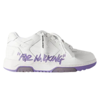 Off-White Out of Office For Walking Purple Sneakers – Luxury Streetwear Trainers