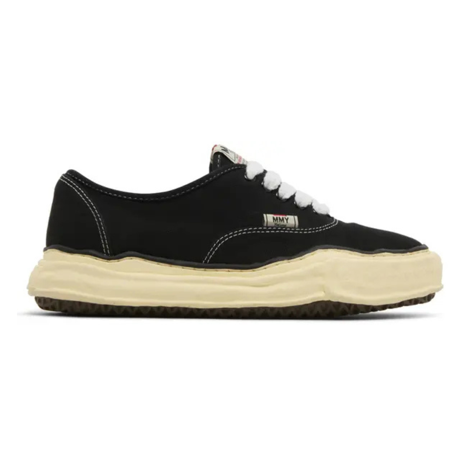 Maison Mihara Yasuhiro Baker OG Sole Vintage Canvas Low ‘Black’ Sneakers