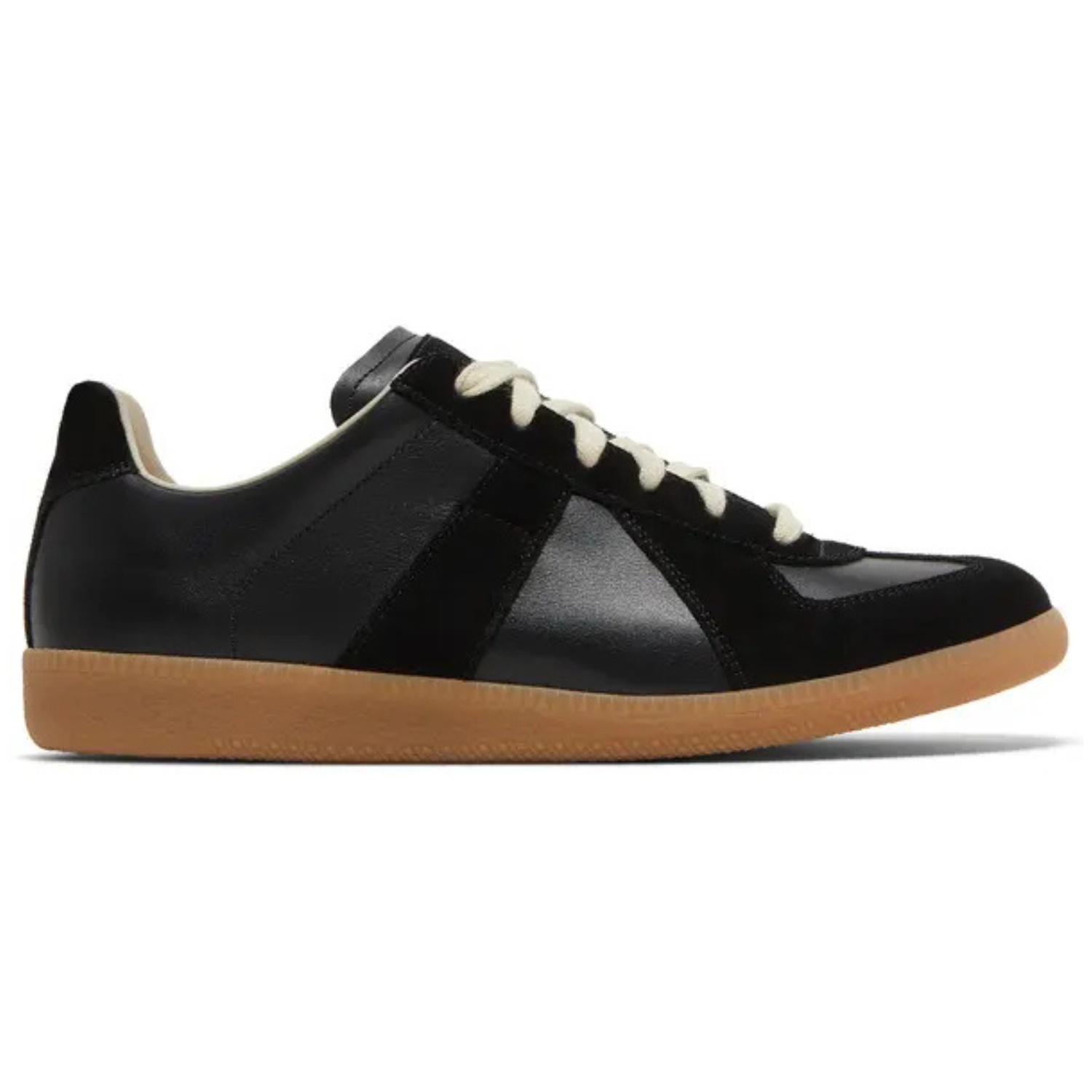 Maison Margiela Replica ‘Black Gum’ Sneakers – Premium Minimalist Trainers