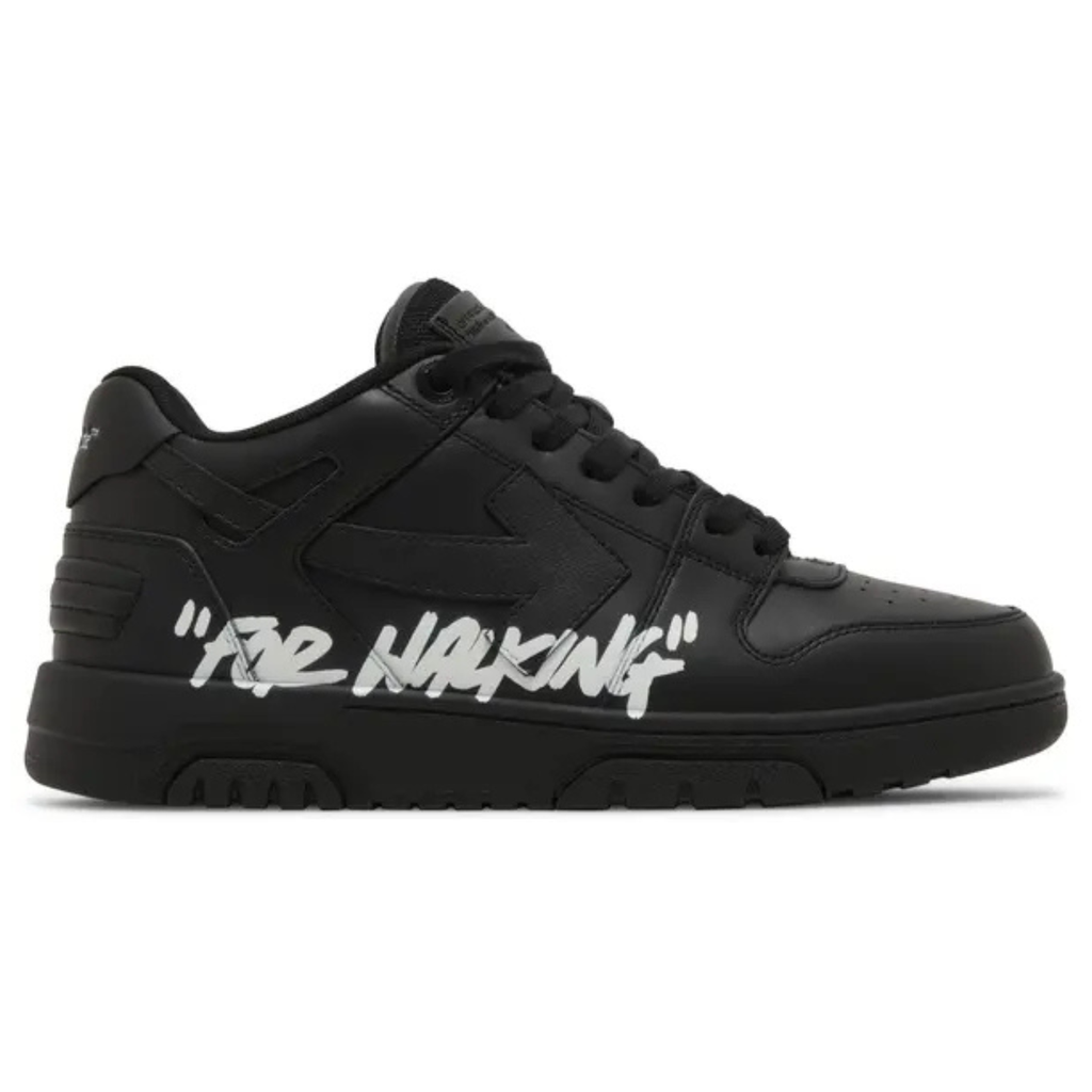 Off-White Out of Office ‘For Walking – Black’ Sneakers – Luxury Streetwear Trainers
