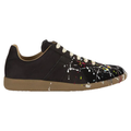 Maison Margiela Paint Splatter ‘Black’ Sneakers – Artistic Designer Trainers