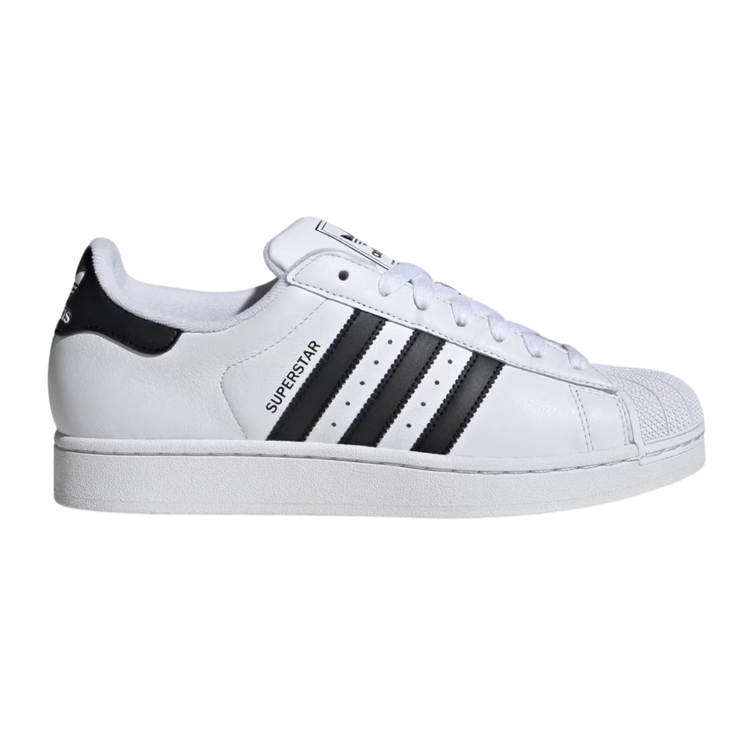 Adidas Superstar II Sneakers – Black & White