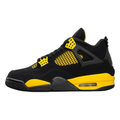 Air Jordan 4 Retro Thunder Trainers – Black / Tour Yellow