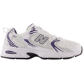 New Balance 530 ‘White Dark Mercury’ Trainers – White/Grey Mesh Running Style Sneakers (MR530BA)