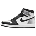 Jordan 1 High OG Silver Toe Black/Black Metallic Silver