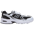 New Balance 530 ‘White Black’ Trainers – White & Black Mesh Running Sneakers with ABZORB Cushioning