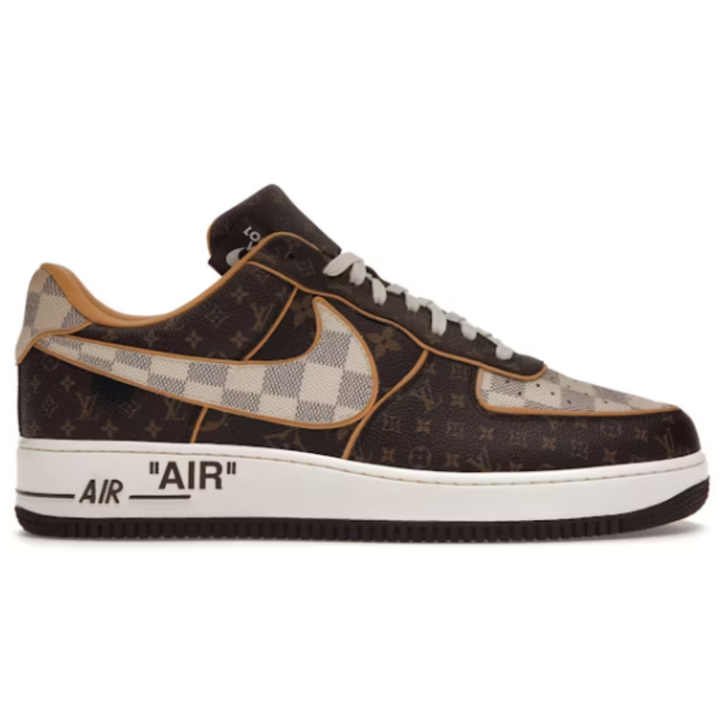 Virgil Abloh x Louis Vuitton x Nike Air Force 1 Brown – Exclusive Designer Collaboration