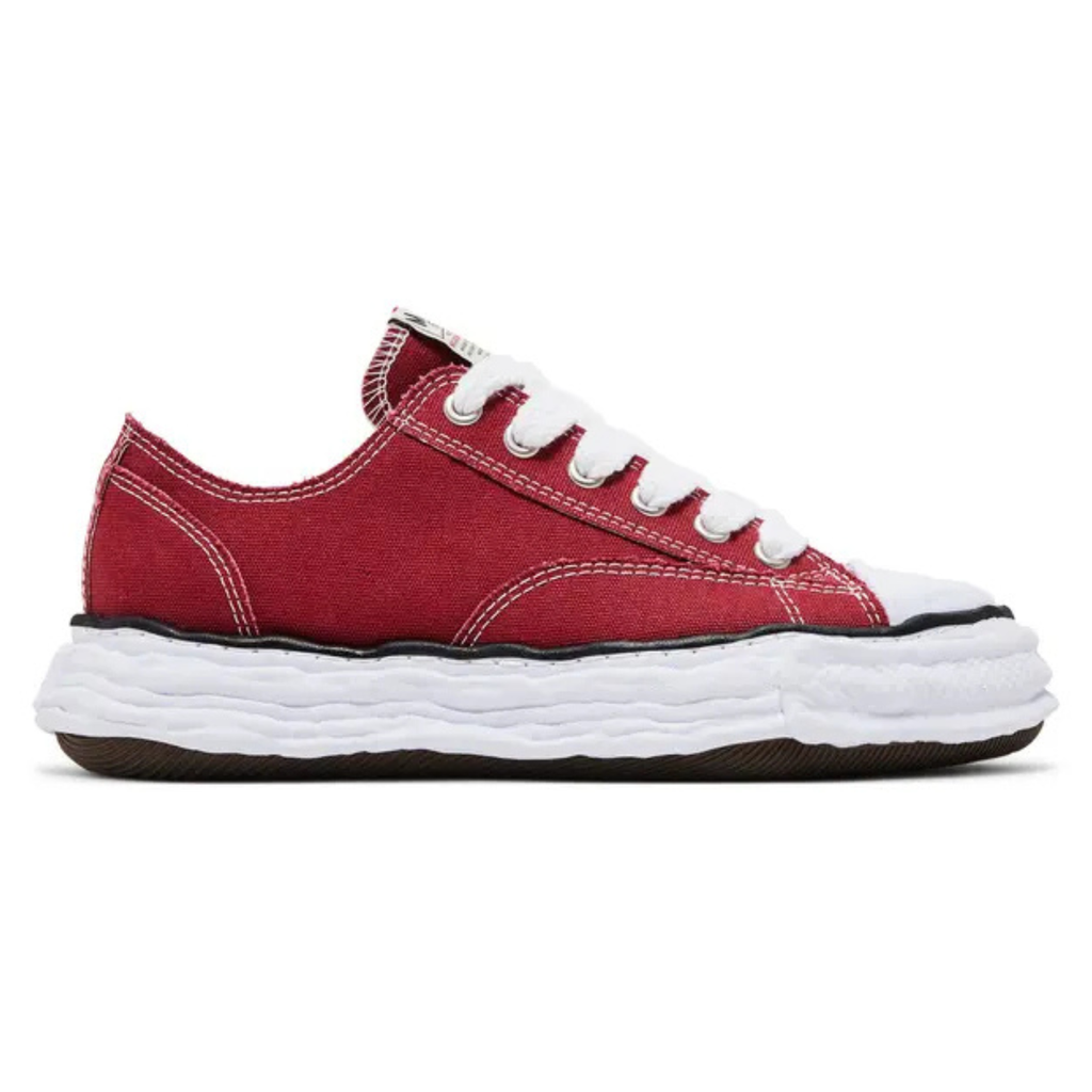 Maison Mihara Yasuhiro Peterson 23 OG Sole Canvas Low ‘Bordeaux’ Sneakers