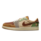 Zion Williamson x Nike Air Jordan 1 Retro Low OG Voodoo Trainers – Limited AJ1 Sneakers