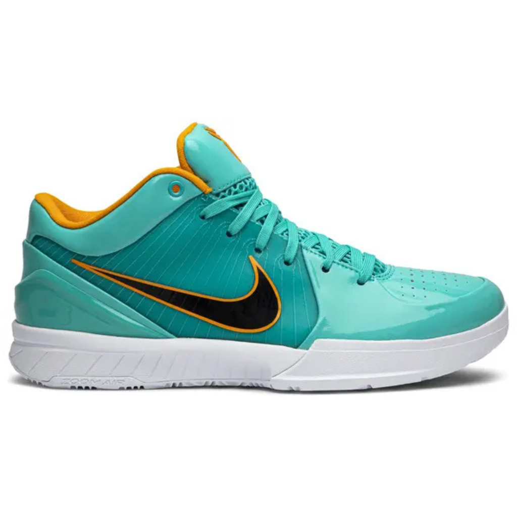 Nike Undefeated x Kobe IV Protro PE Hyper Jade Orange Trainers – Exclusive Player Edition Basketball Sneakers