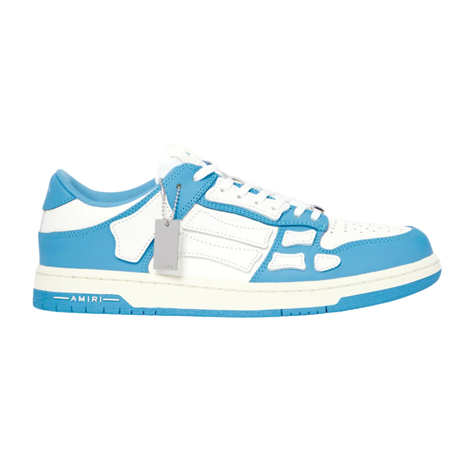 AMIRI Skel Top Low ‘Powder Blue/White’ Sneakers – Luxury Streetwear Trainers