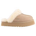 UGG Disquette Slippers Sand – Women’s Suede Platform Slip-On Comfort Slippers
