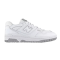 New Balance BB550 ‘White Grey’ Trainers – Leather Retro Basketball Sneakers