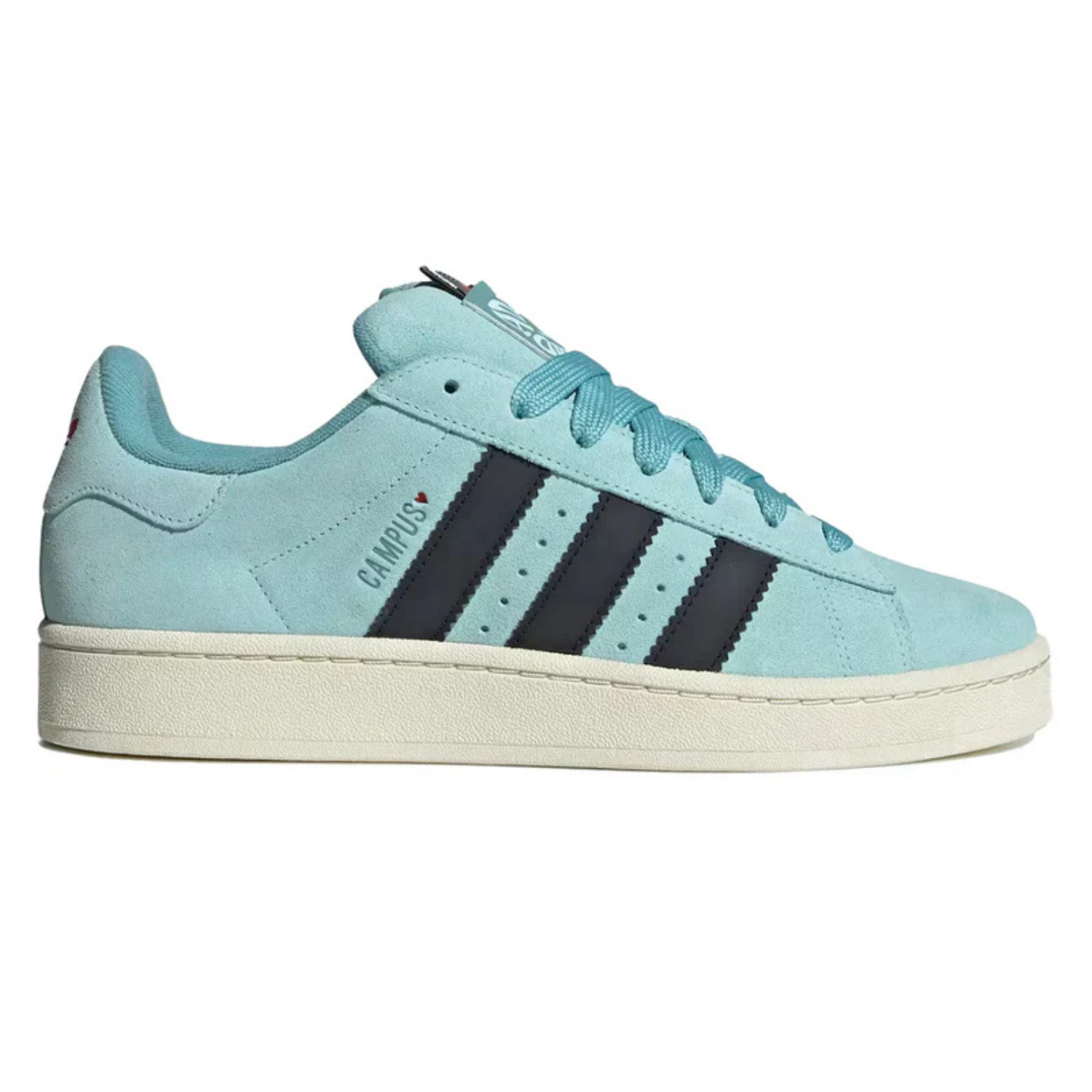 Adidas Campus 00s Sneakers – Core Black / Semi Flash Aqua