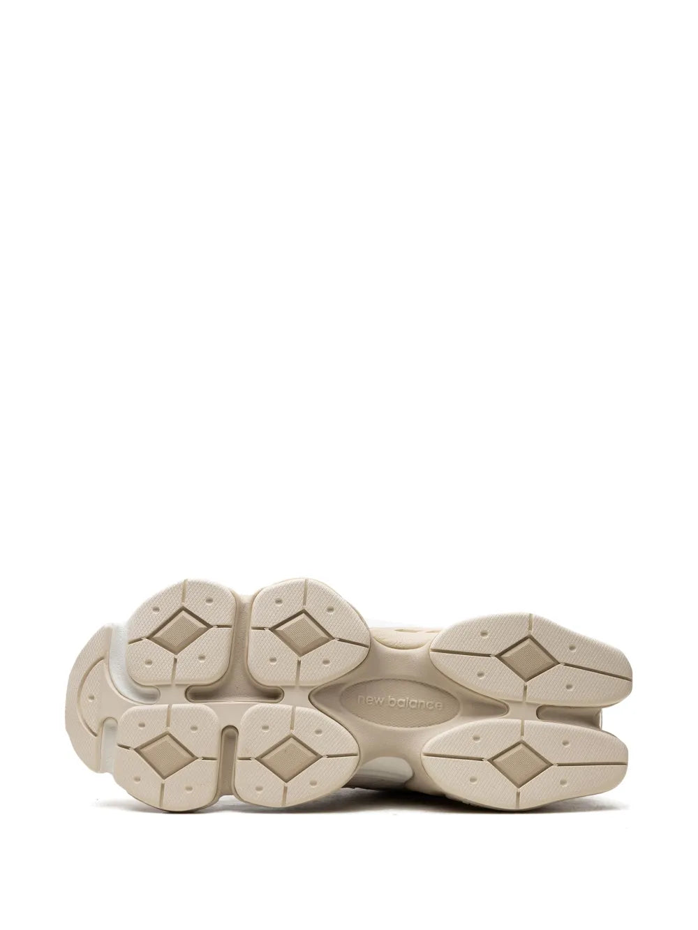 New Balance 9060 ‘Beige White’ Trainers – Chunky Suede Mesh Sneakers with ABZORB & SBS Cushioning