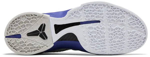 Nike Zoom Kobe 6 Concord Trainers – White Blue Snakeskin Basketball Sneakers
