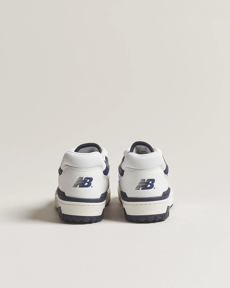New Balance 550 ‘White Purple’ Trainers – Leather Basketball Sneakers
