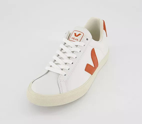 VEJA Esplar Trainers – Extra White Pumpkin Sneakers