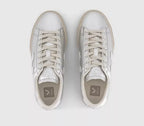 VEJA Campo Trainers ‘Silver White’ – Sustainable Minimalist Sneakers