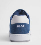 Dior B27 Low ‘Dior Oblique – Blue Denim’ Sneakers – Luxury Designer Trainers