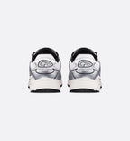 Dior B30 Countdown Sneakers – White Metallic Mesh & Silver Technical Fabric