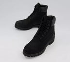 Timberland Premium 6 Inch Boots Black Nubuck | Durable Waterproof Boots